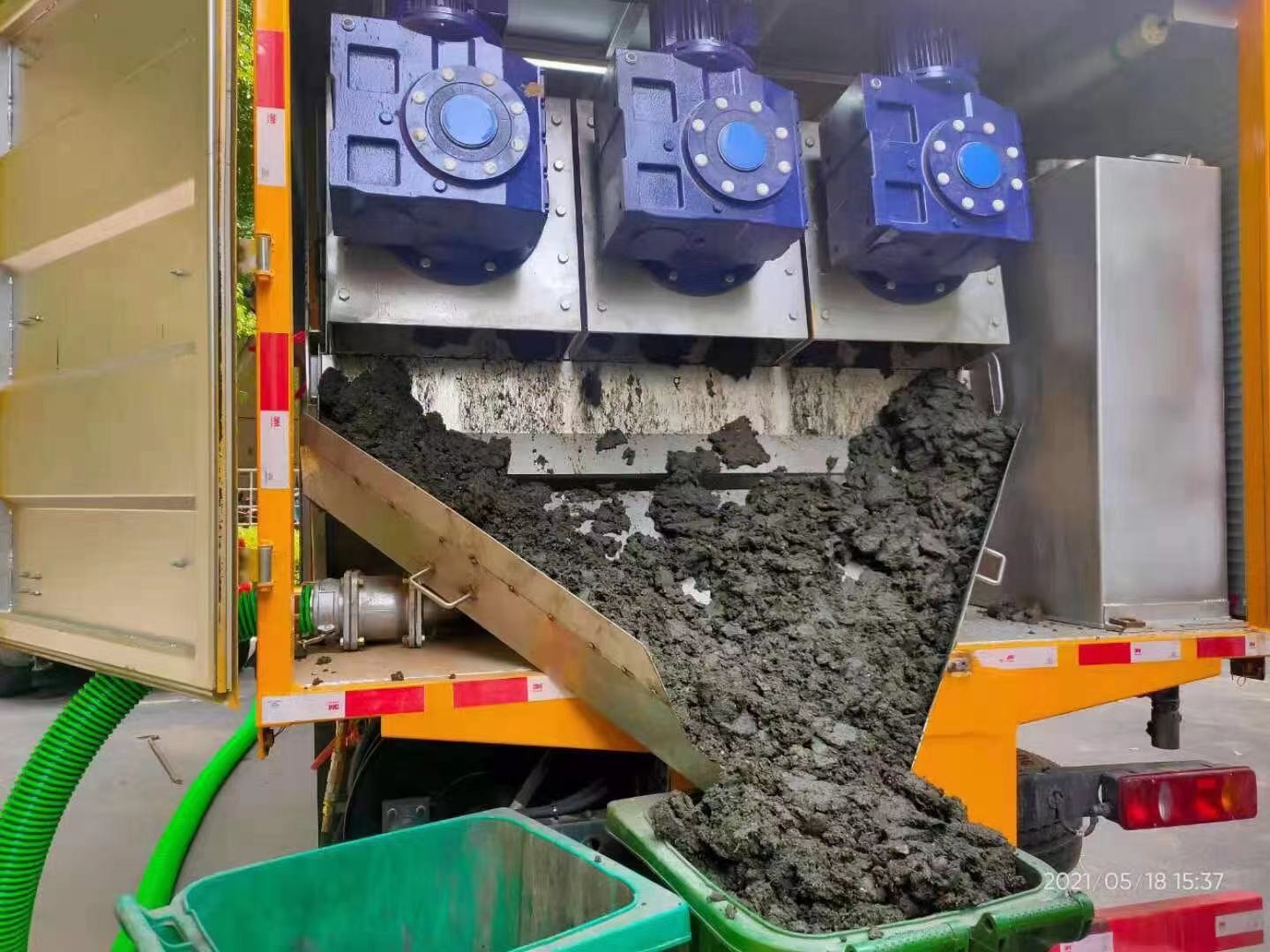 资阳化粪池清掏城市维护站-泥浆净化干湿分离处理